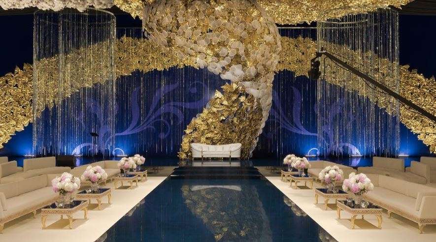 Stunning Wedding Koshas by Arab Wedding Planners