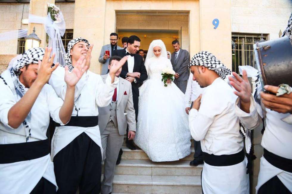 حفل زفاف ريهام وأنس في عمان