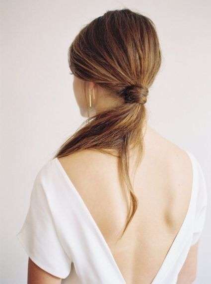 Beautiful Minimal Bridal Hairstyles