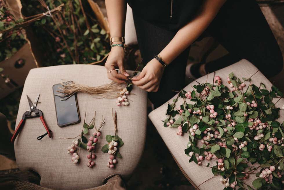 Under The Blush Sky Wedding by Lace Events