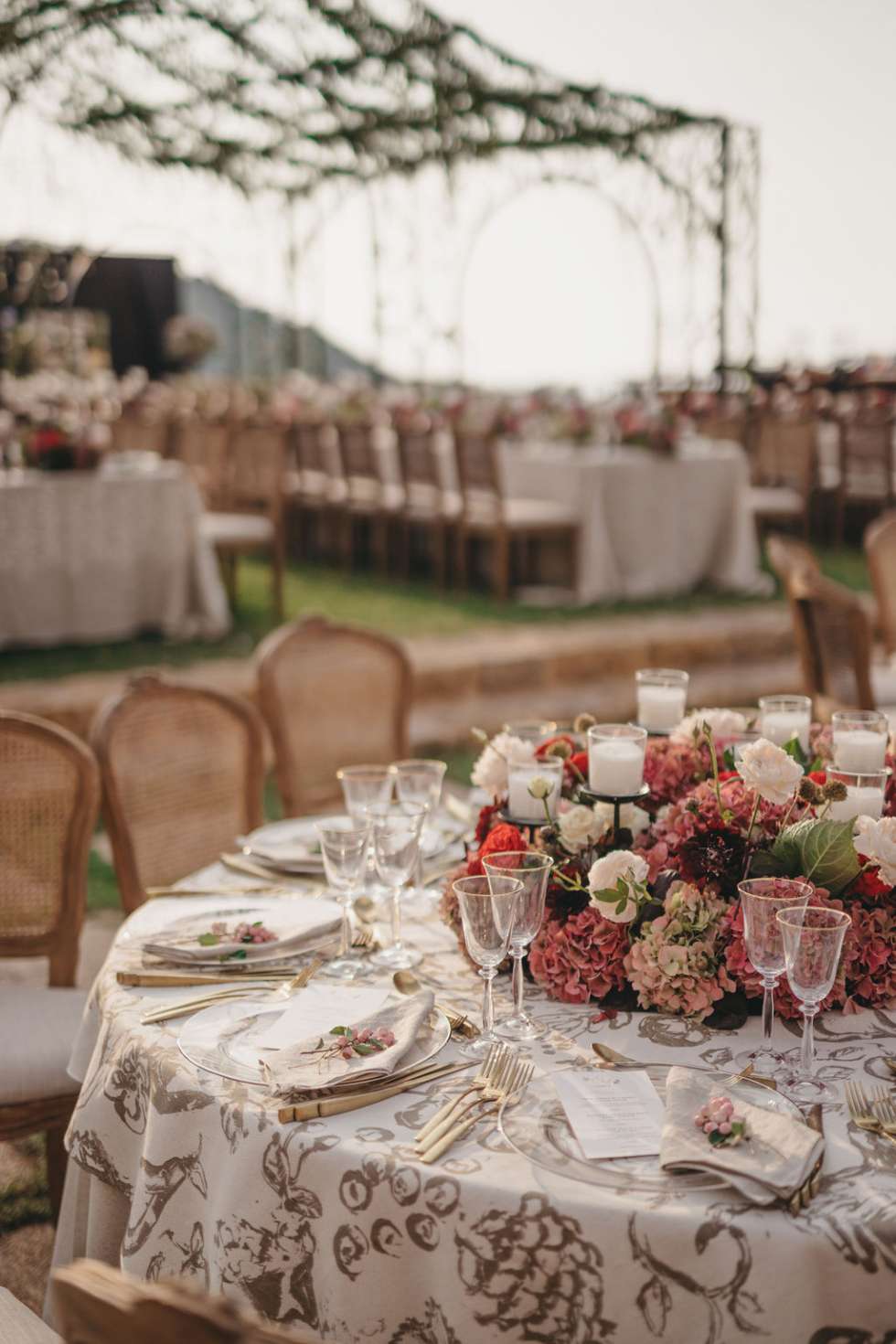 Under The Blush Sky Wedding by Lace Events