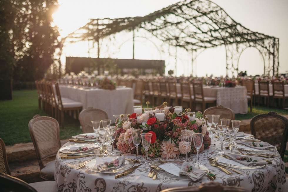 Under The Blush Sky Wedding by Lace Events