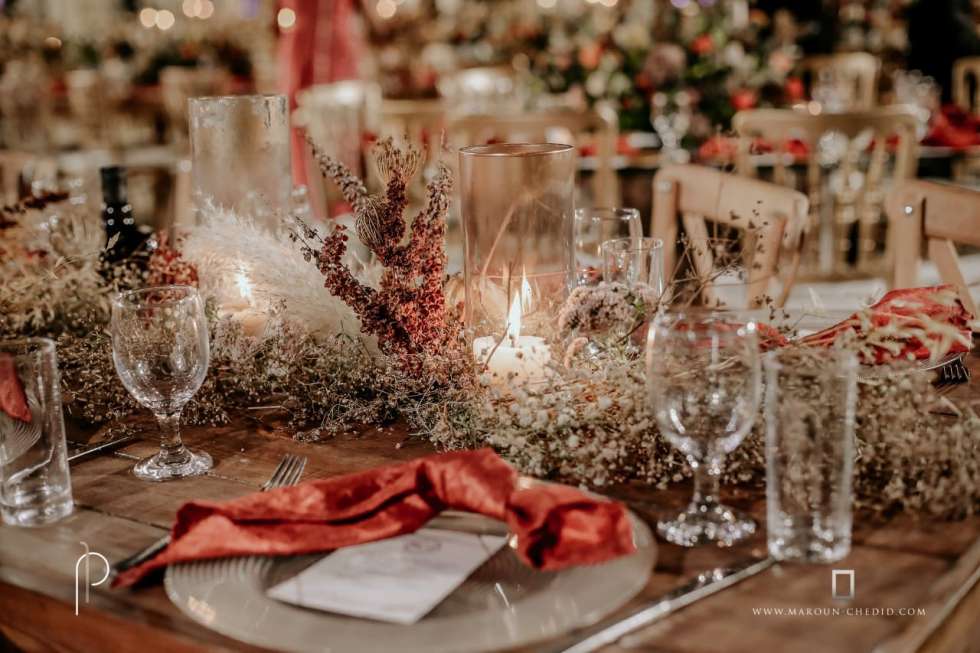 A Dreamy Autumn Theme Wedding  in Lebanon