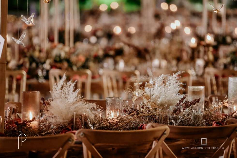 A Dreamy Autumn Theme Wedding  in Lebanon