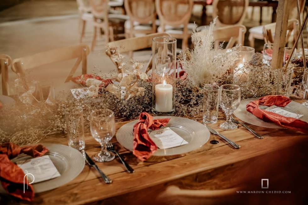 A Dreamy Autumn Theme Wedding  in Lebanon