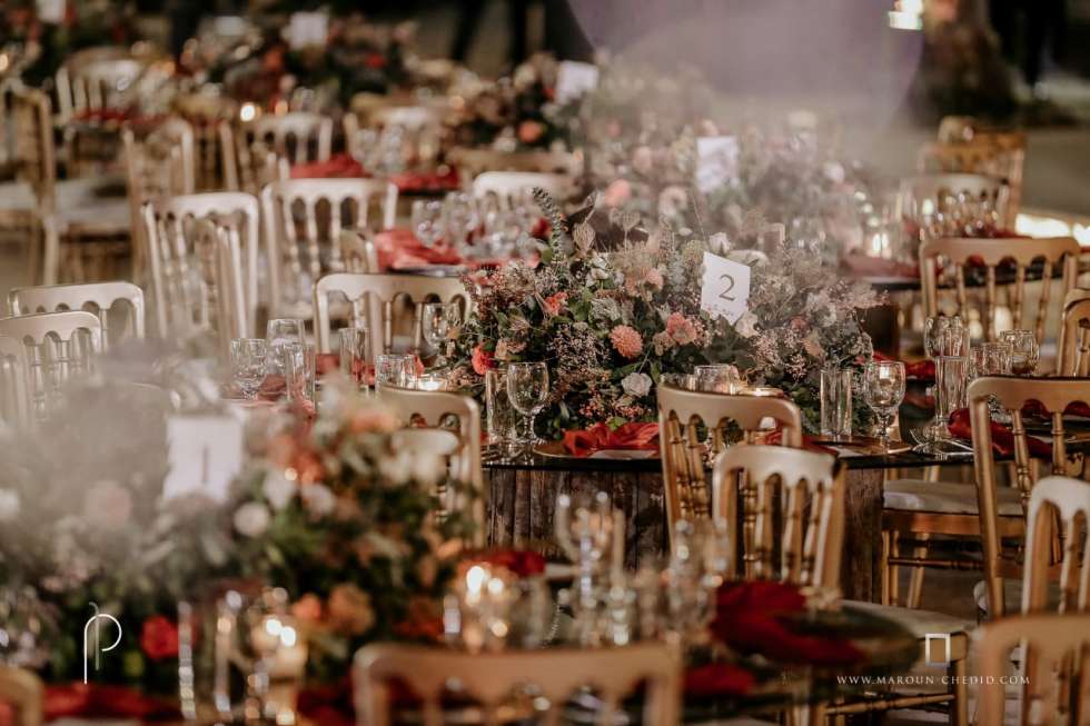 A Dreamy Autumn Theme Wedding  in Lebanon