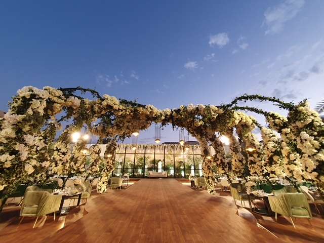 A Garden Bliss Wedding in Qatar