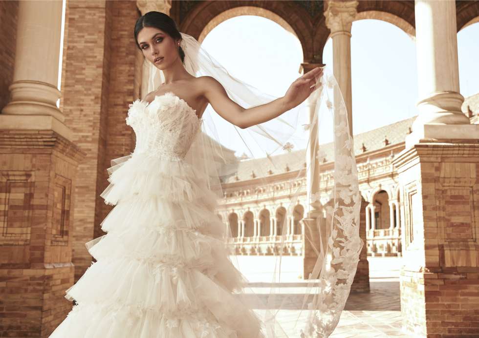 Marchesa for Pronovias Wedding Dresses