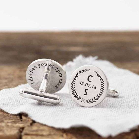 Cufflinks for the Groom