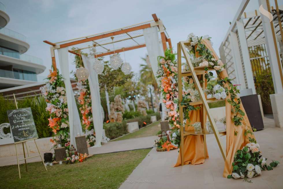 An Indian Wedding with a Rustic Theme in Dubai