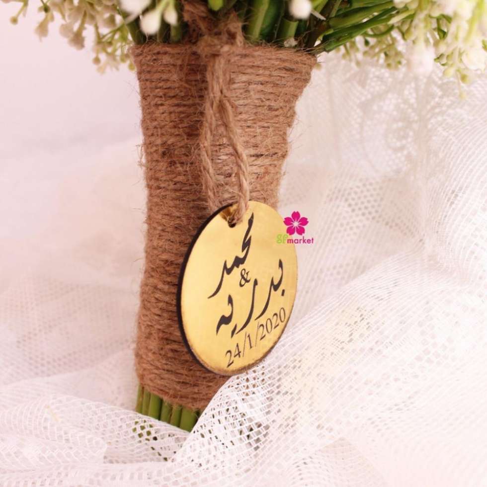 Wedding Bouquet Tags