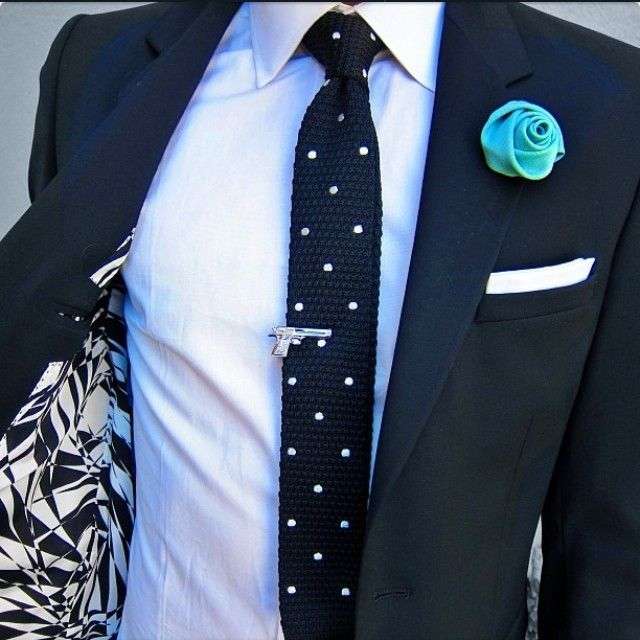 Tie Pins We Love for The Groom