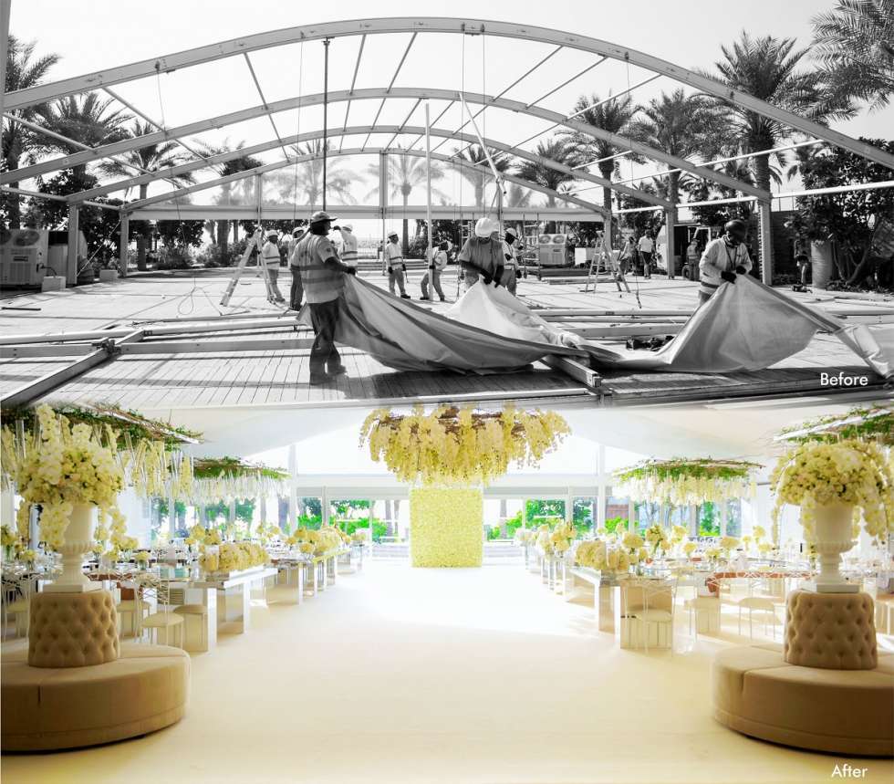 A Reign of Orchids Themed Wedding in The UAE