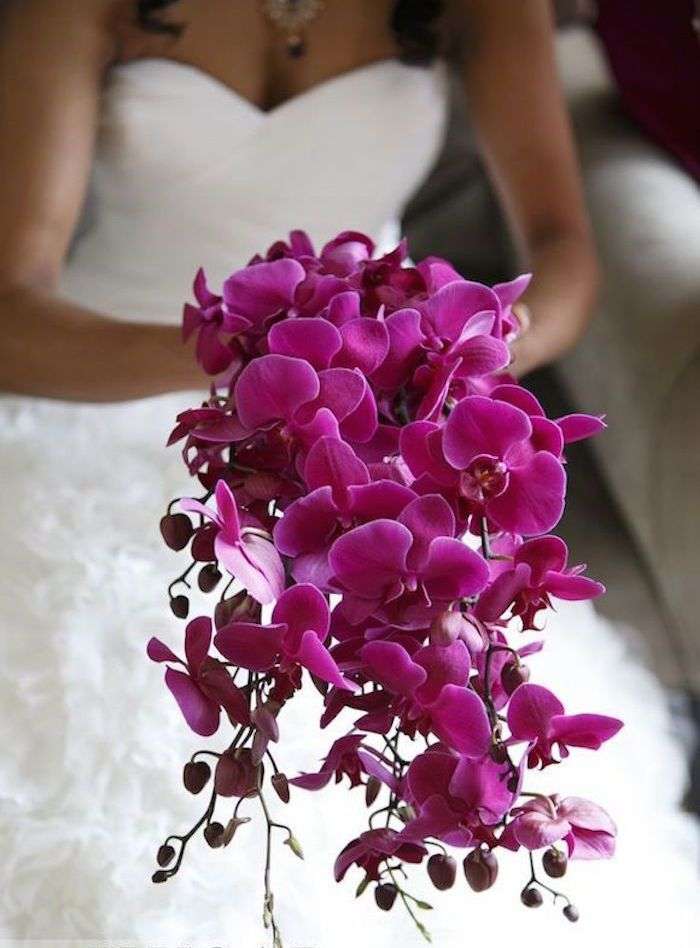 Lovely Wedding Bouquets With Orchids