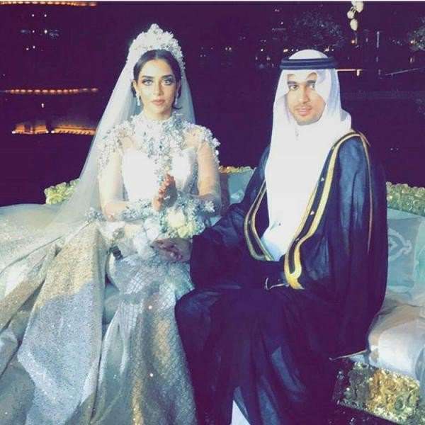 Balqees Fathi and Sultan Bin Abdullatif