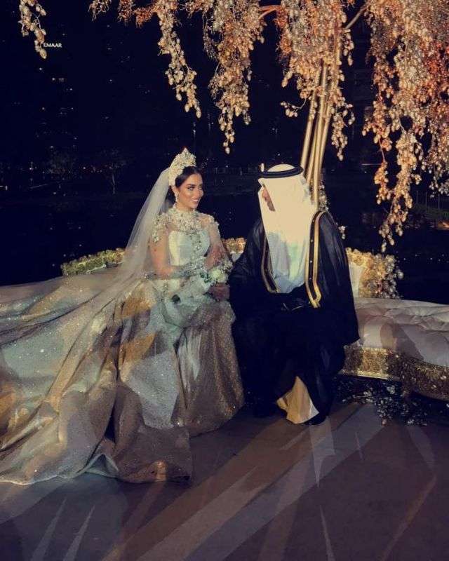 Balqees Fathi and Sultan Bin Abdullatif