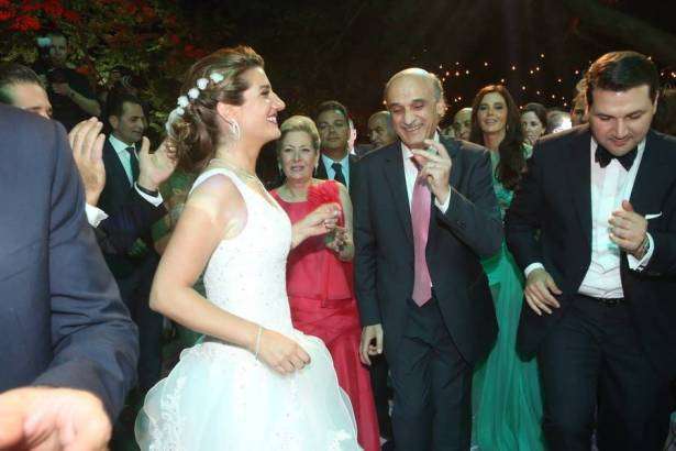 حفل زفاف يمنى بشير وروجيه زكار