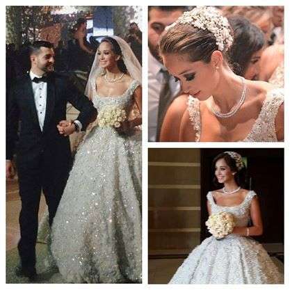 Lana El Sahely and Ali Awada's Wedding