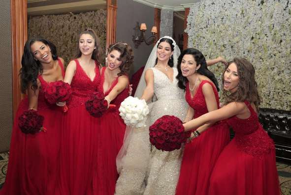 Rima Fakih and Wissam Saliba's Wedding