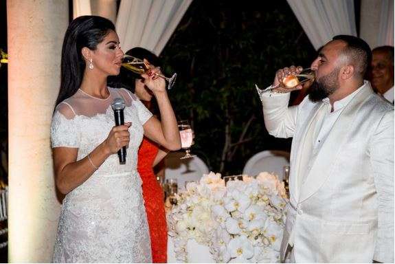 Rima Fakih and Wissam Saliba's Wedding