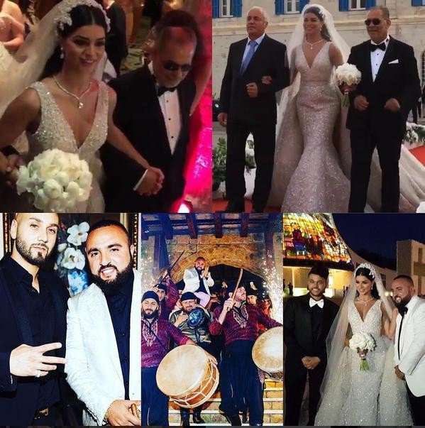 Rima Fakih and Wissam Saliba's Wedding