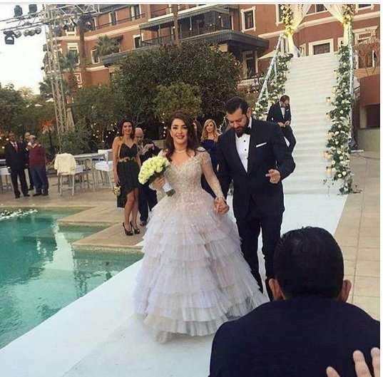 Kinda Alloush and Amr Youssef's Wedding