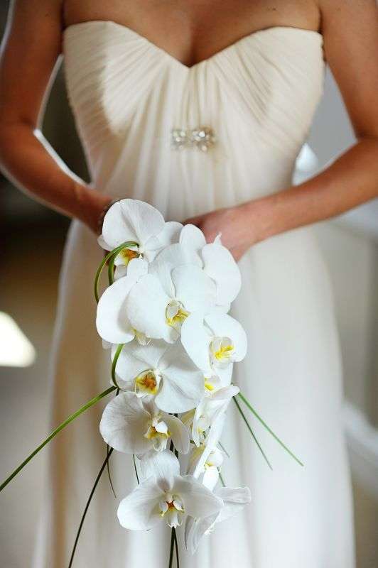 Pretty White Wedding Bouquet Ideas