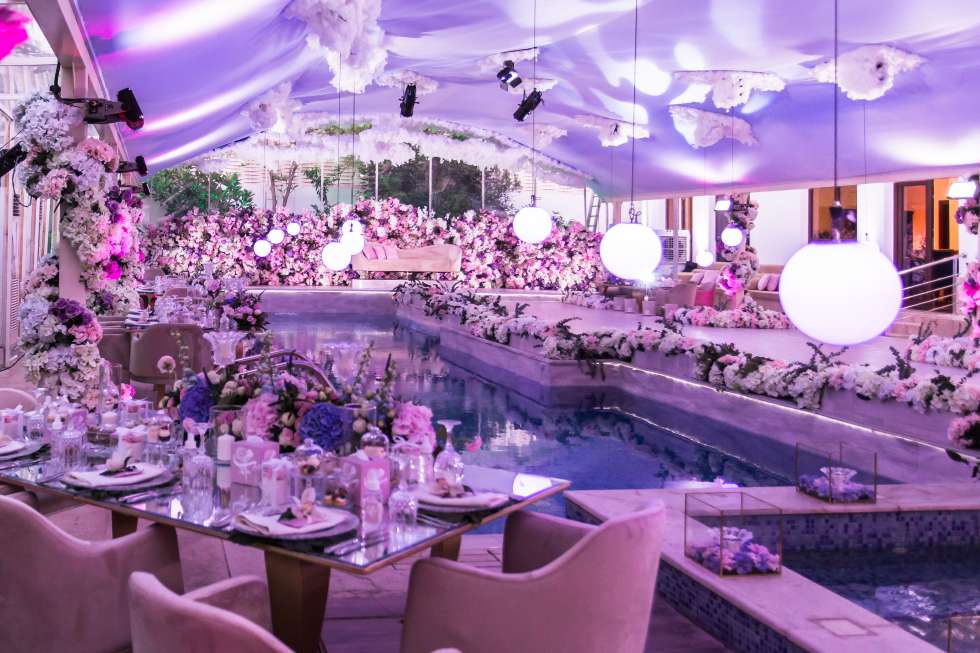 A Whimsical Purple Wedding in Qatar