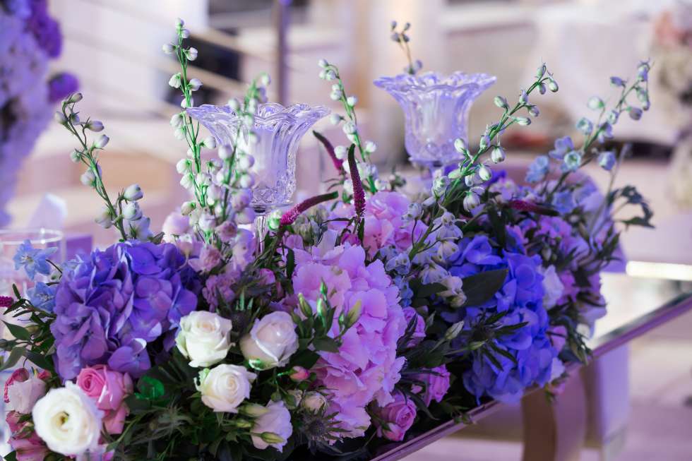 A Whimsical Purple Wedding in Qatar