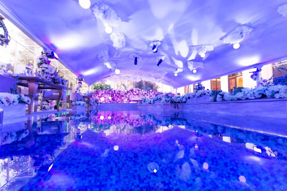 A Whimsical Purple Wedding in Qatar