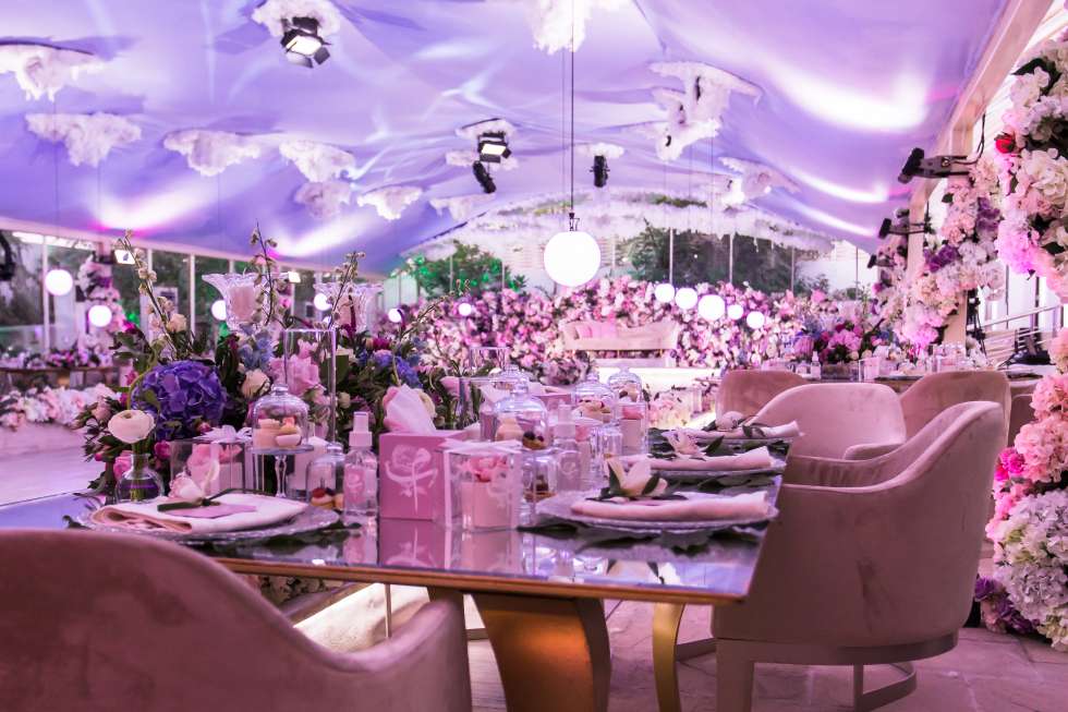 A Whimsical Purple Wedding in Qatar