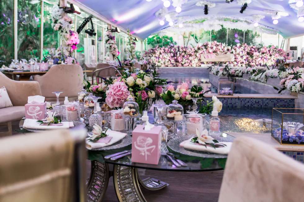 A Whimsical Purple Wedding in Qatar