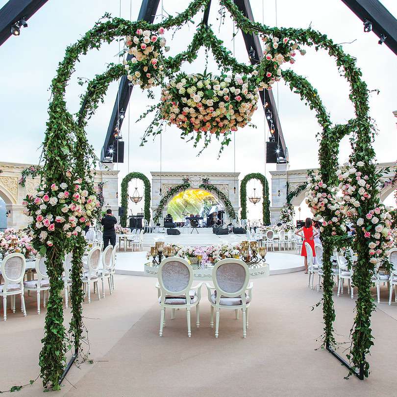 A Floral Garden Wedding in Lebanon