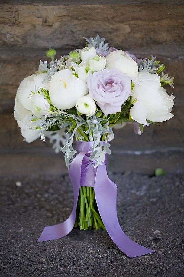 Your Wedding in Colors: Lavender and Grey