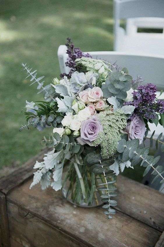 Your Wedding in Colors: Lavender and Grey