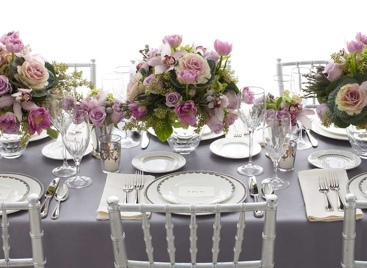 Your Wedding in Colors: Lavender and Grey