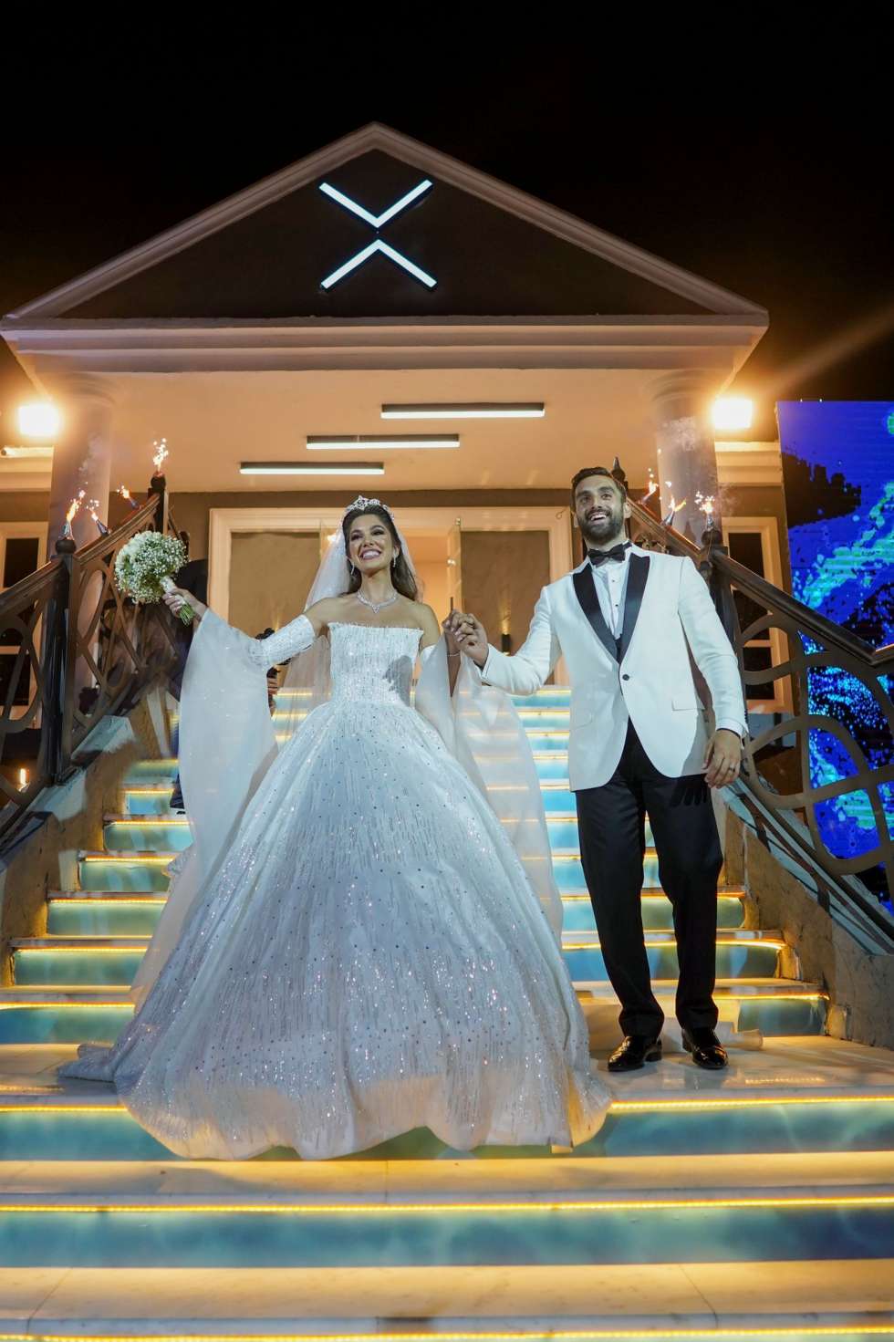 حفل زفاف اليان وأحمد في عمّان