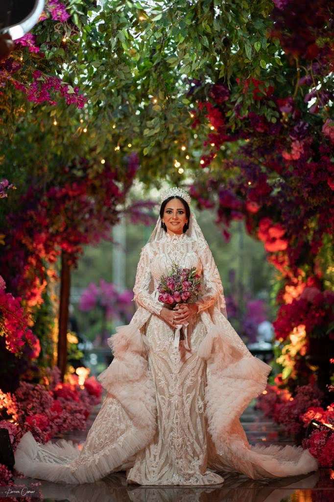 A Vibrant Outdoor Wedding in Cairo