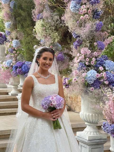 A Floral Pastel Wedding in Amman
