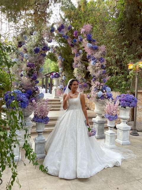 A Floral Pastel Wedding in Amman