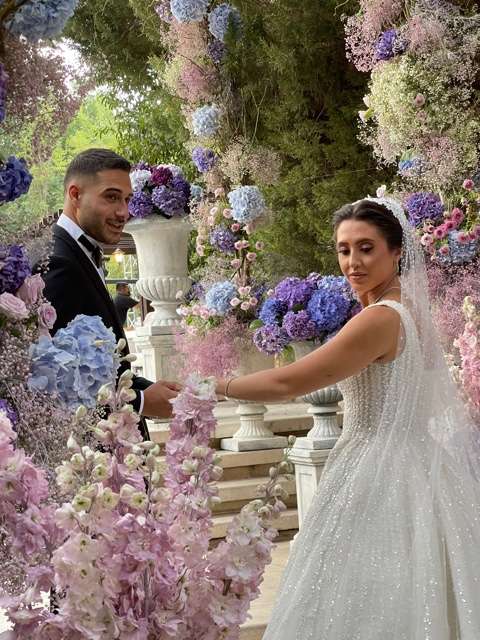 A Floral Pastel Wedding in Amman