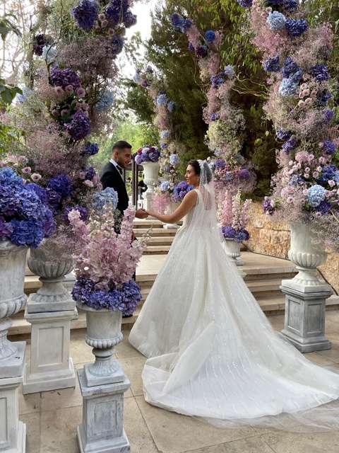 A Floral Pastel Wedding in Amman