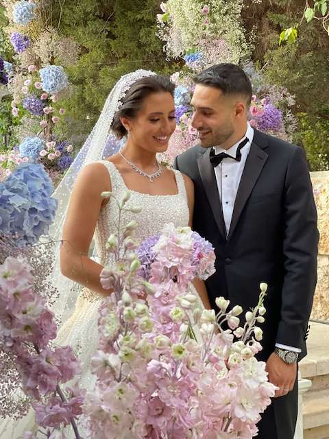 A Floral Pastel Wedding in Amman