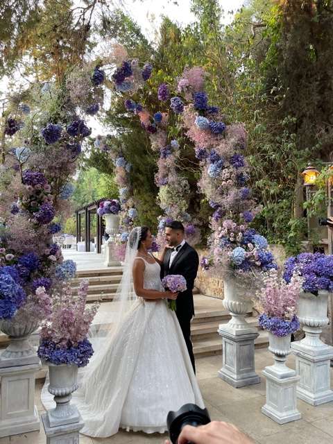 A Floral Pastel Wedding in Amman