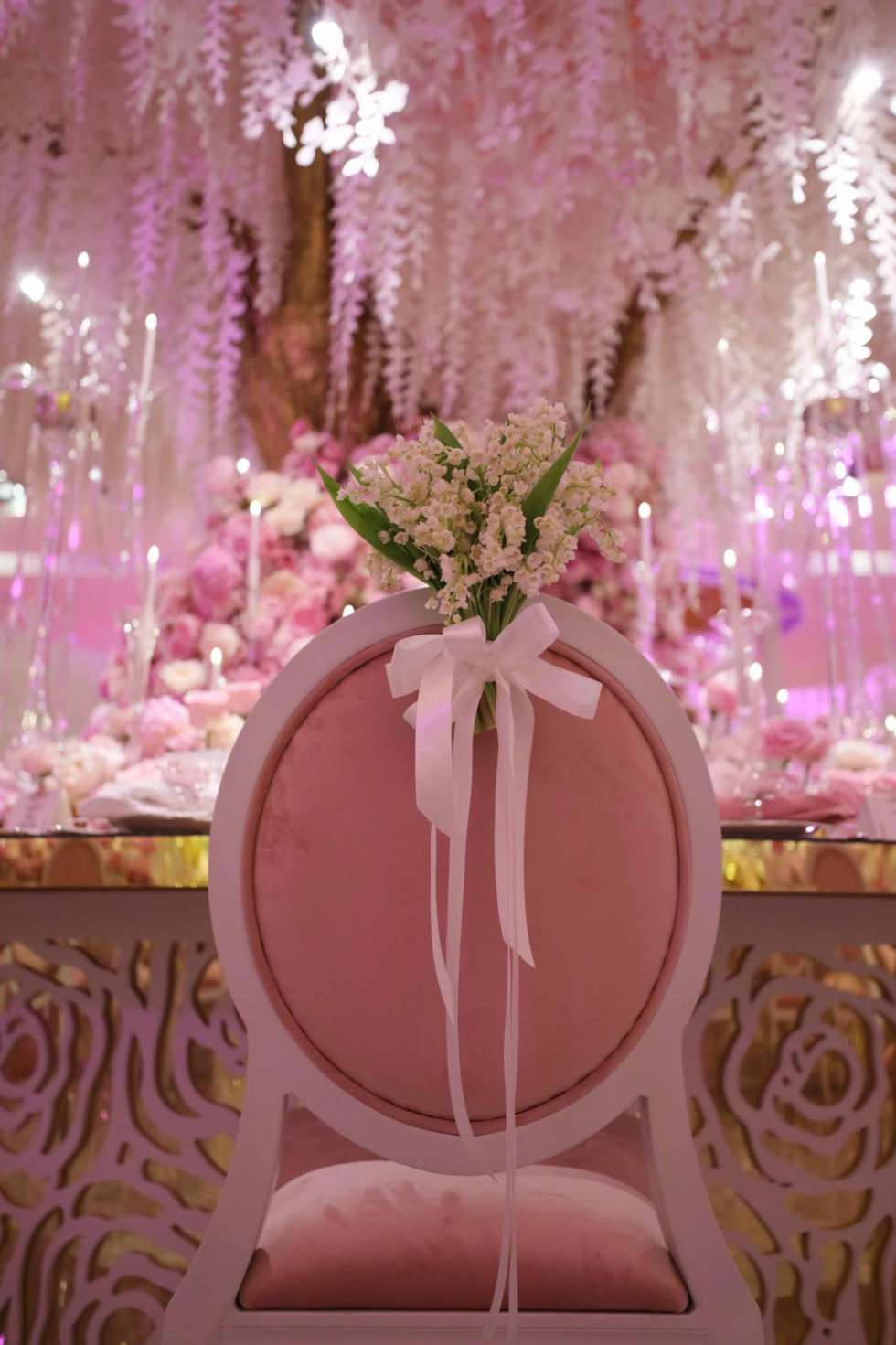 An Opulent Magical Garden Wedding in Doha