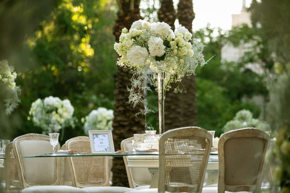 An All White Wedding in Amman