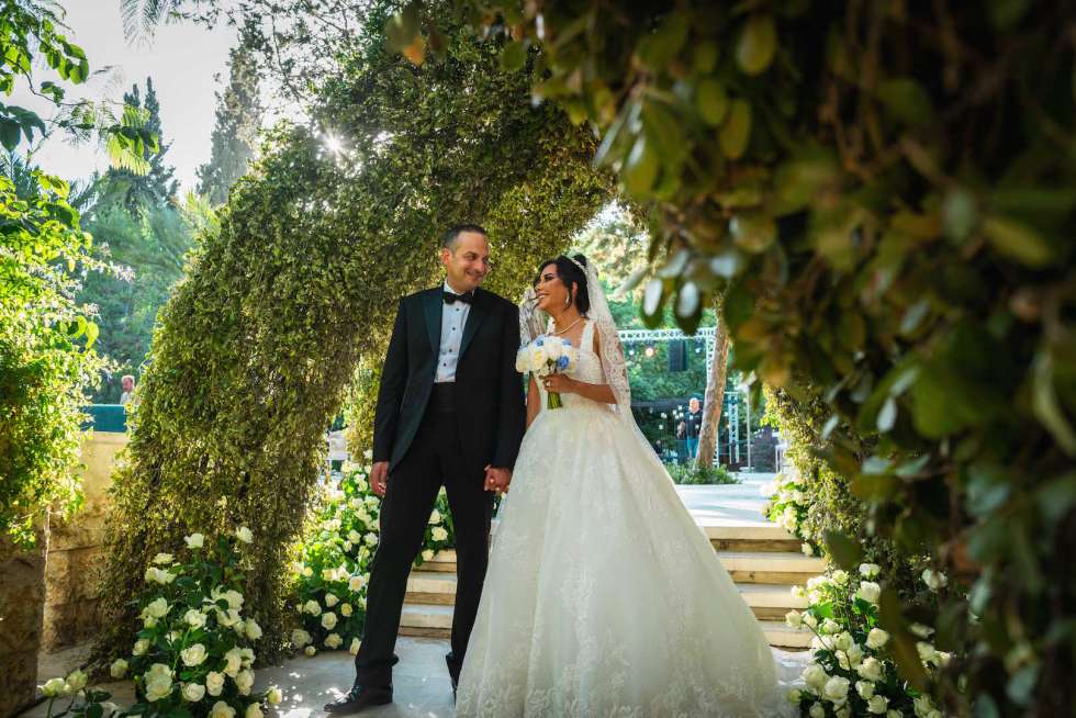 A Charming Garden Wedding in Amman