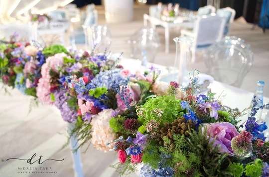 A Pastel Floral Wedding in Doha