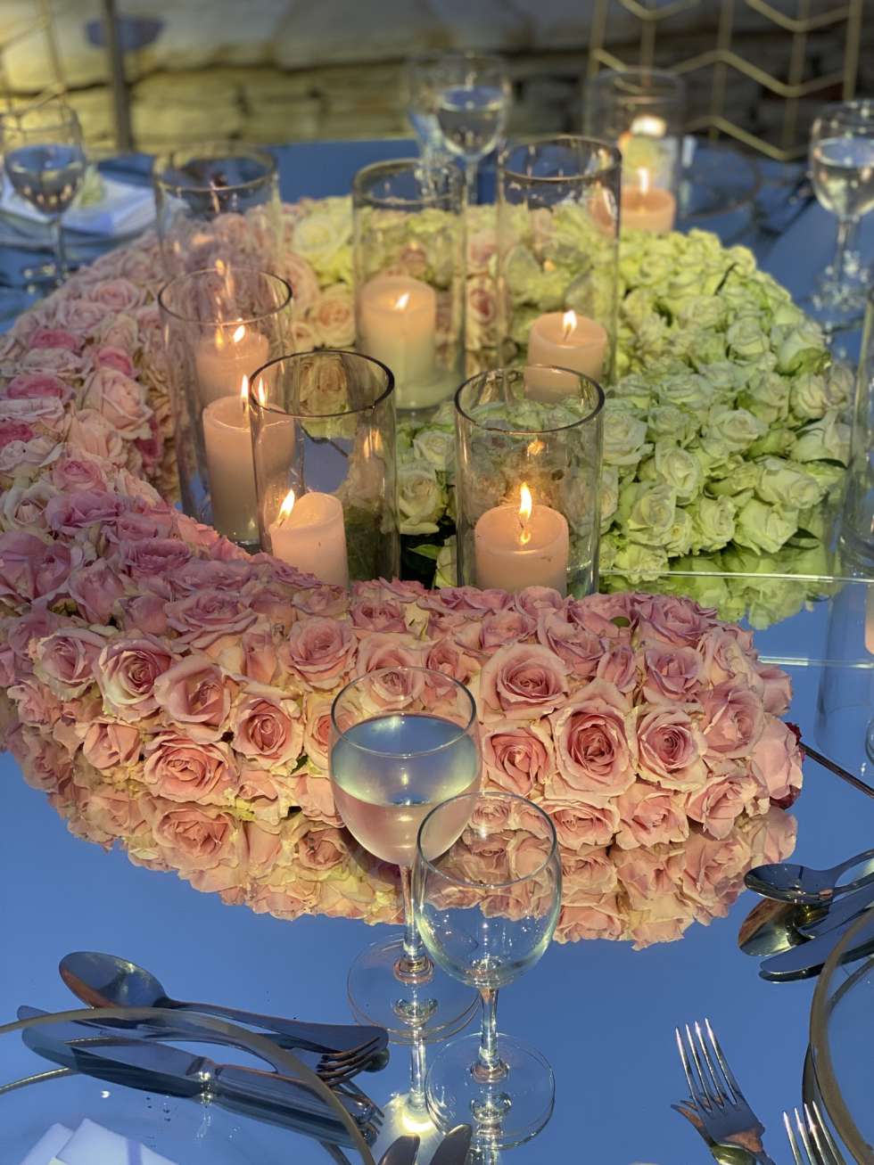 A Rose Ombre Wedding in Lebanon