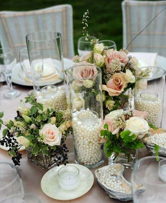 A Beautiful Pearl Wedding Theme